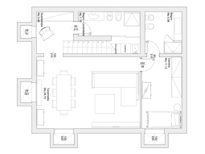 Archisio - Andrea Agostini - Progetto Progetto per ristrutturazione