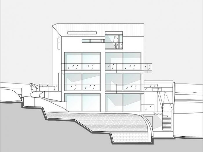 Archisio - Alessandro Eletto - Progetto Tel edificio plurifamigliare - lumino ch