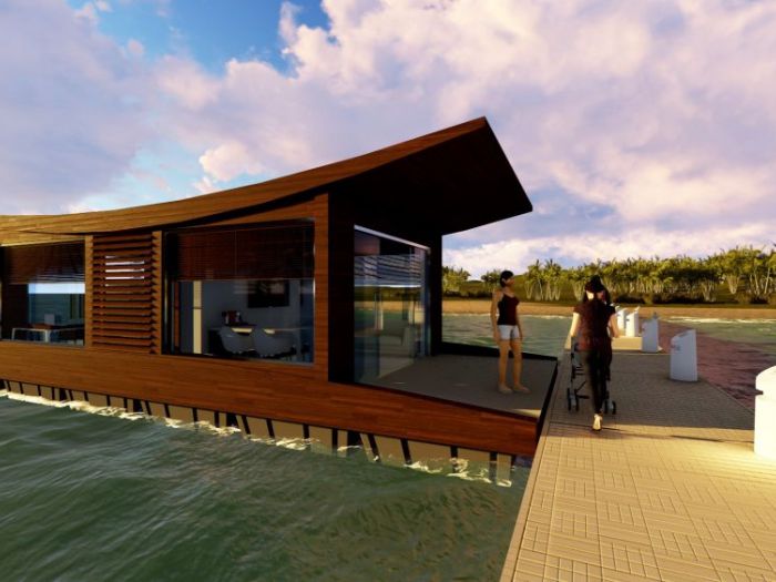 Archisio - Francesco Maria Giulini - Progetto Hotel galleggiante