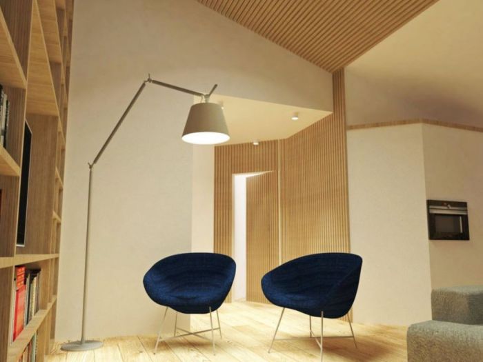 Archisio - Giorgio Davide Manzoni - Progetto Una parete per tre livelli