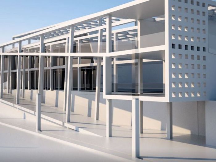 Archisio - Archilatoarchitetture - Progetto Centro di ricerca di biologia molecolare galatea