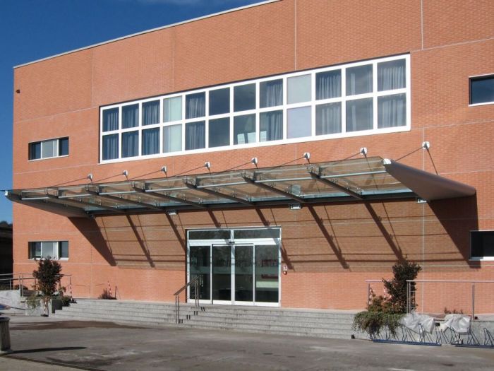 Archisio - Studio Costa Progettazioni - Progetto Agusta westland a finmeccanica company - pensiline esterne