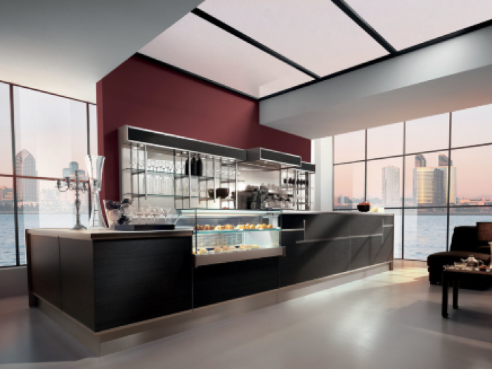 Archisio - Gamastudiohd - Progetto Allestimento bar