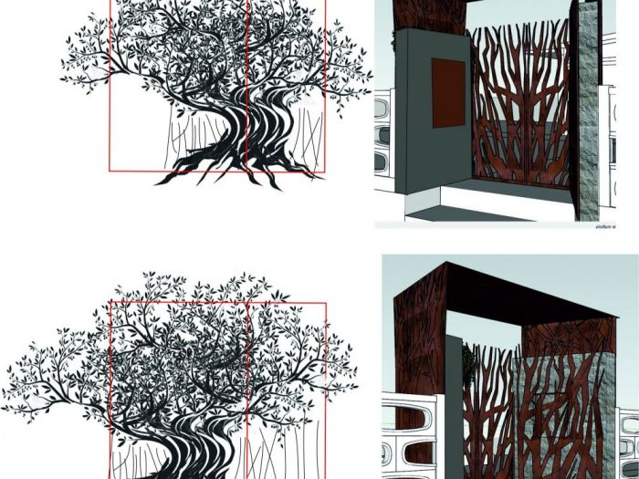 Archisio - Studio Faiazza Architettura E Design - Arch Ascenzio Faiazza - Arch Valeria Verzella - Progetto Cancelli