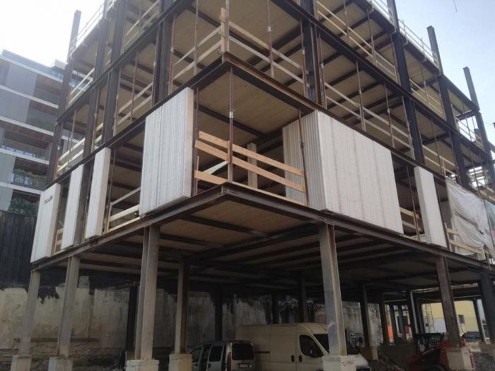 Archisio - Lamuraingegneria Cantiere - Progetto Residenza a parco solari milano