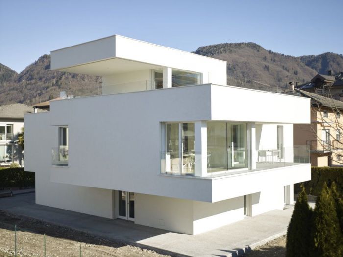 Archisio - Burnazzi Feltrin Architetti - Progetto Edificio unifamiliare bl