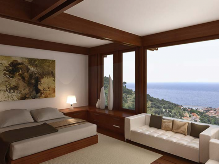 Archisio - Pagano - Progetto Villa in legno costa azzurra