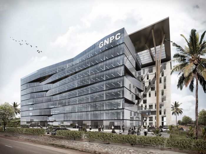 Archisio - Bicuadro - Progetto Headquarter ghana national petroleum company gnpc accra