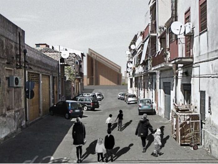 Archisio - Dpstudio - Progetto Wonderlad casa di accoglienza per i bambini ct 2014