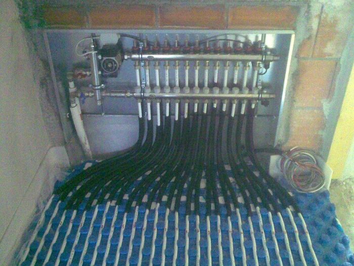 Archisio - Manca Gian Pietro - Progetto Riscaldamenti a pavimento