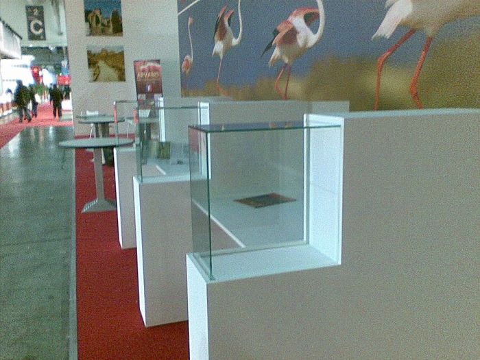 Archisio - Vetreria Ballarini - Progetto Vetreria per mostra da esposizione