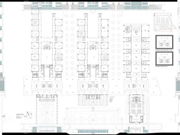Archisio - Marco Mazzella - Progetto Concorso complesso scolastico