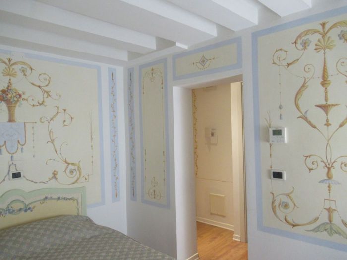Archisio - Erica De Rosa - Progetto Decorazione per camera di hotel a venezia