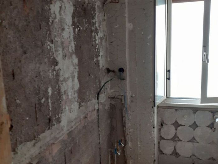 Archisio - Mani Srl Ristrutturazini - Progetto Bagno con vano lavatrice ed asciugatrice