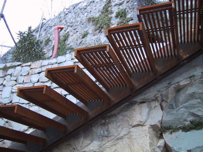 Archisio - Mauro Rossaro - Progetto Scala in ferro