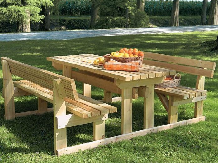 Archisio - Alce srl - Progetto Mobili da giardino e arredo urbano