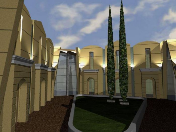 Archisio - Umberto Mario Librandi Architetto - Progetto Progetto ampliamento cimitero comunale