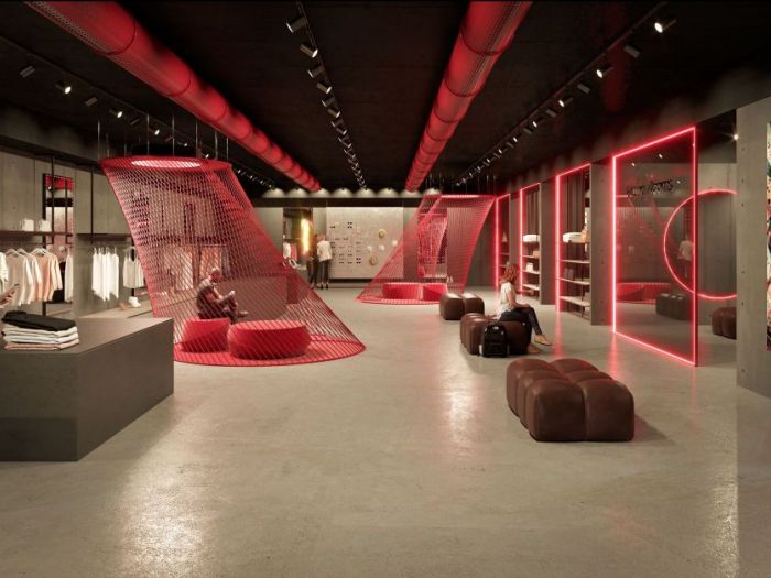 Archisio - Barberio Colella Architetti - Progetto Red concept store