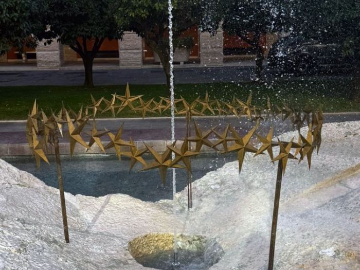 Archisio - Forme Dacqua - Progetto Restauro della fontana monumentale del collegio americano roma