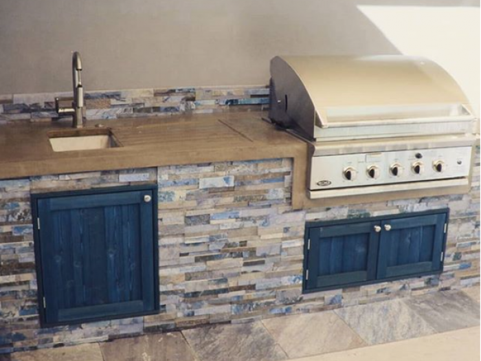 Archisio - Sos Service Italia - Progetto Cucina in muratura da esterno