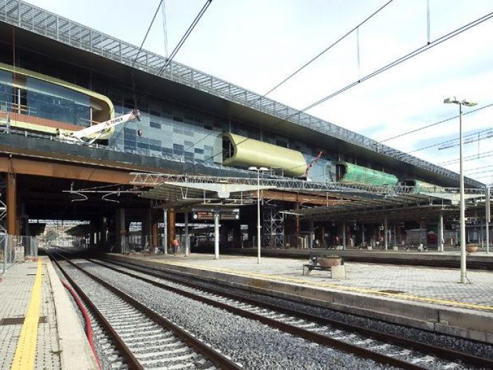 Archisio - Enzo Calabrese - Progetto Stazione dei treni ad alta velocit di tiburtina