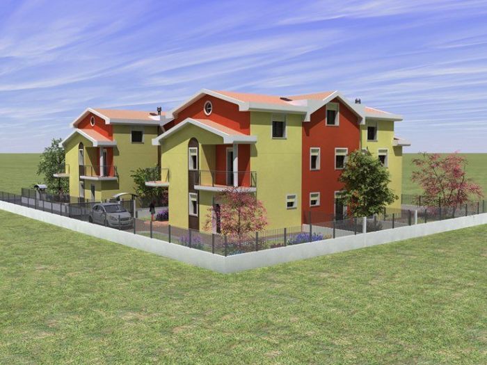 Archisio - Denis Rudellin - Progetto Realizzazione di 6 case a schiera