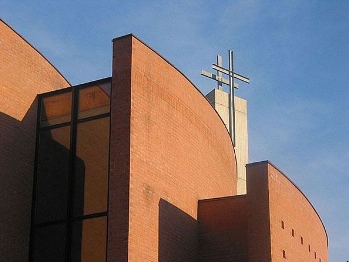 Archisio - Studio Pinelli - Progetto Nuovo complesso parrocchiale di san giovanni neumann