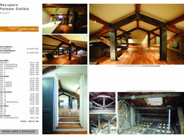 Archisio - Studio Lenzi Associati - Progetto Ristrutturazione di palazzo galizia