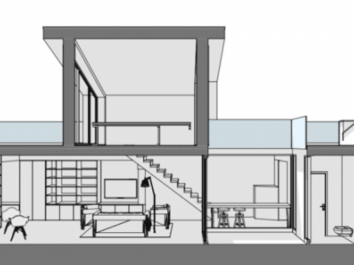 Archisio - Studio Ferretti - Progetto Ampliamento residenza lecce