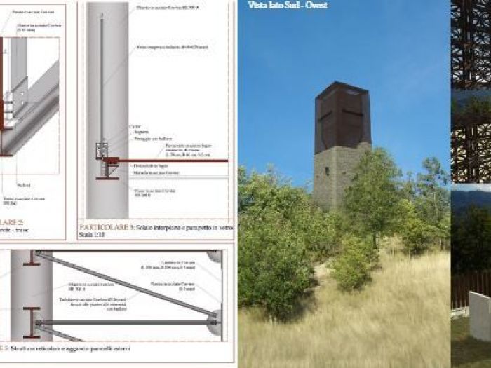 Archisio - Federica Rabotti - Progetto Torri di guardia dellappennino reggiano