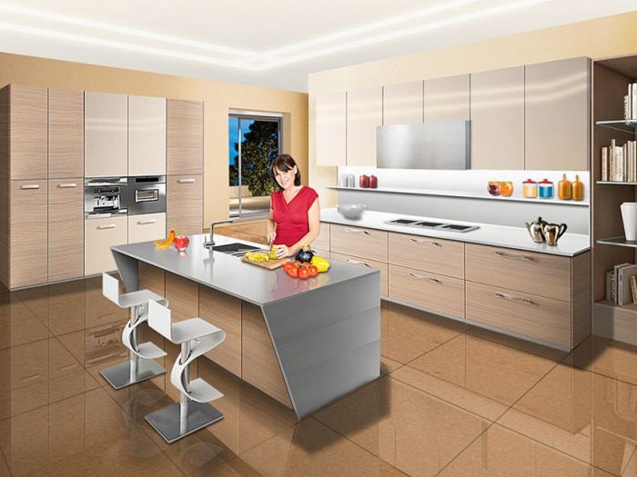 Archisio - Claudio Placanica - Progetto Ambienti cucina