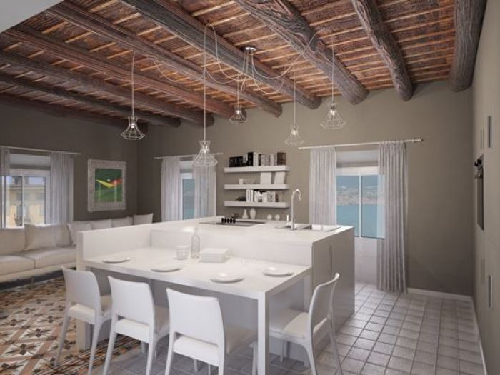 Archisio - Francesco Antoniazza - Progetto Rivisitazione appartamento primo 900 a verbania