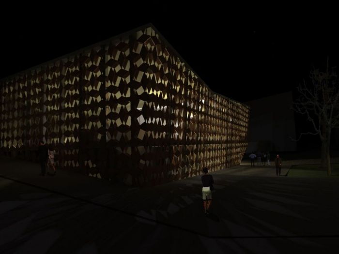 Archisio - Javier Reyes Batista - Progetto BpocBasel pavillion of culture