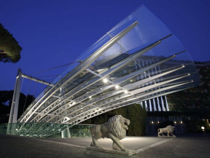 Archisio - Studio Costa Progettazioni - Progetto Hotel hilton roma