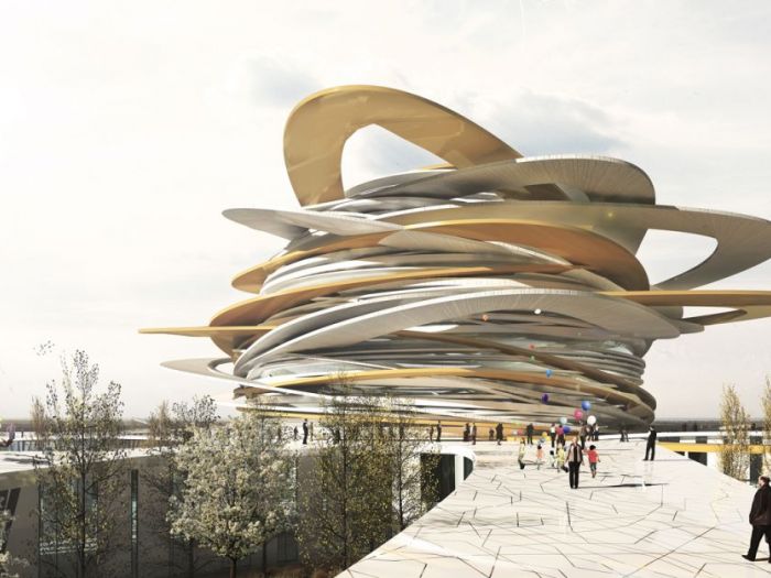 Archisio - Bicuadro - Progetto Pantheon nazionale kazako astana