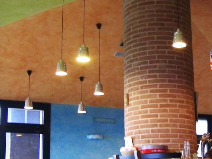 Archisio - Antonella Liguori Architetto - Progetto Una pizzeria colorata