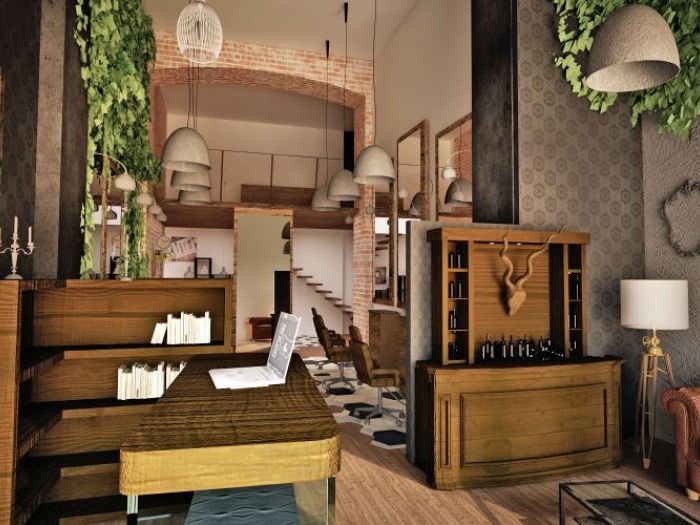 Archisio - Marta Testard - Progetto Barber shop