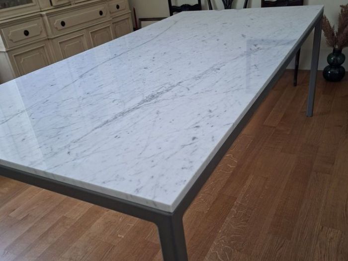 Archisio - Sadepa Marmi - Progetto Tavolo bianco carrara