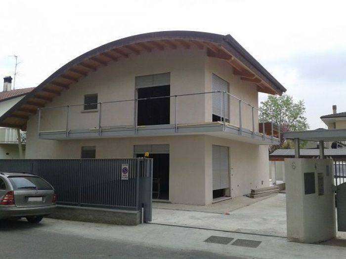 Archisio - A2 Architetti - Progetto Tetto curvo con piscina