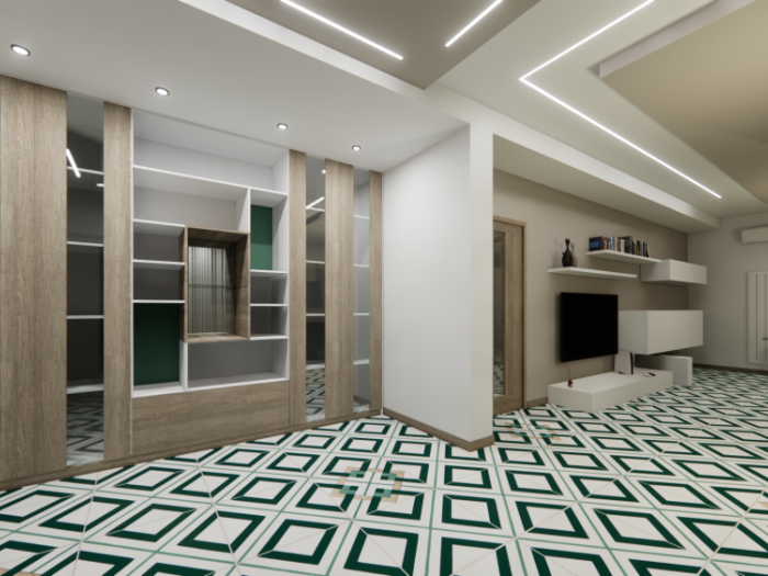 Archisio - Federica Mandato - Progetto Ristrutturazione e interior design - appartamento ab