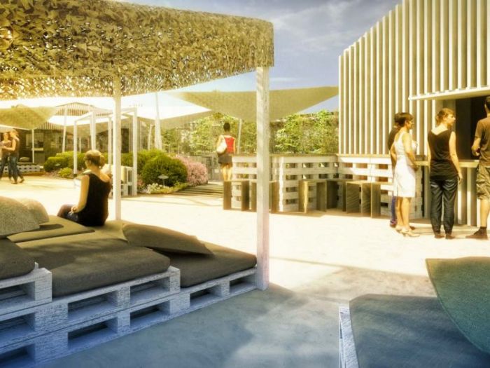 Archisio - Studio Ferretti - Progetto Stabilimento balneare ippocampo