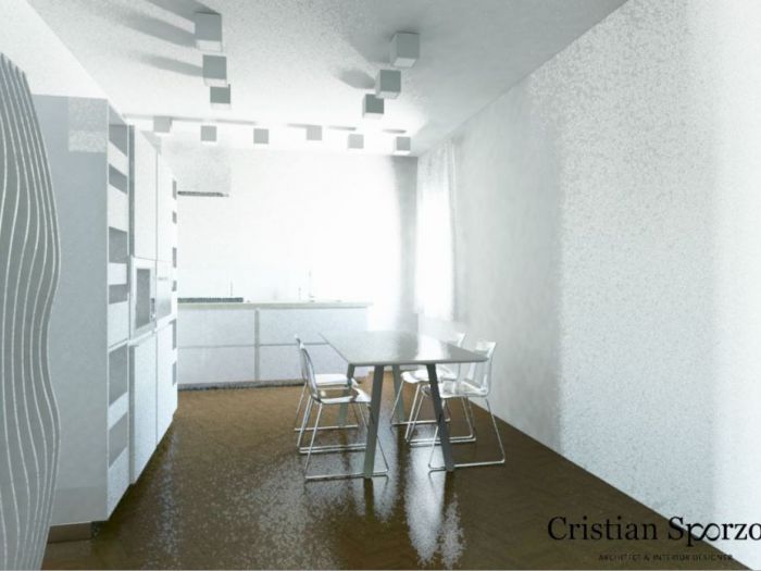 Archisio - Cristian Sporzon - Progetto 110 mq a milano