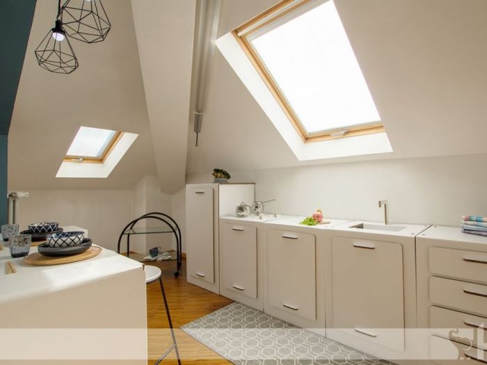 Archisio - Elisa Cattelan - Progetto Ufficio tecnico No Luminoso attico