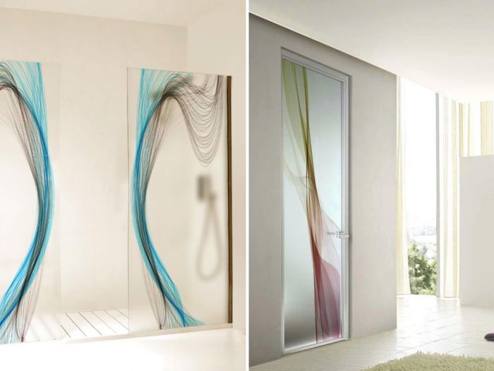 Archisio - Vetreria Calasso - Progetto Vetro curvo vetrate artistiche e stampa digitale su vetro