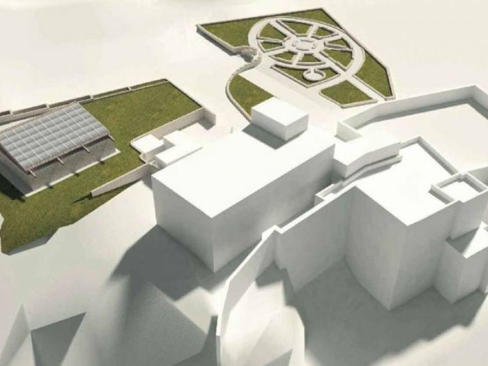 Archisio - Marco Dileo - Progetto S Maria di pulsano abbey outdoor spaces