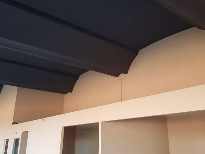 Archisio - Stil Pitture Di Gorgoglione Salvatore - Progetto Ripristino scuri in legno e tinteggiatura capannone