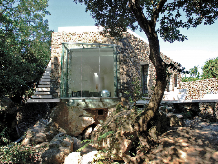 Archisio - Caterina Esposito - Progetto Recupero eristrutturazione di un antico cellaio di 250 mqimmerso in un bosco privato