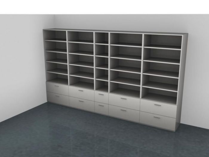 Archisio - Imetallici Di Taverna Andrea Taverna - Progetto Arredo armadio negozio