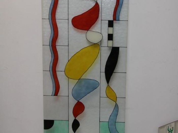 Archisio - Decovetro Arredamenti - Progetto Vetri decorati tecnica piombo