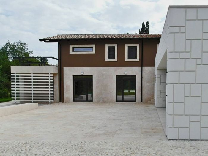 Archisio - Sergio Astolfi - Progetto M8 house - ristrutturazione ed ampliamento casale